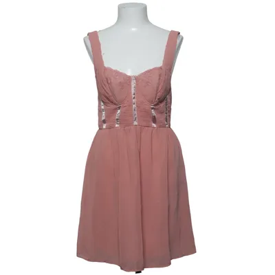 Jurk (Roze) van Dotti Katoen, Polyester, Viscose