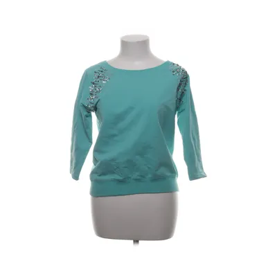 Sweatshirt (Turquoise) from GiorGia Cotton, Elastane, Polyester