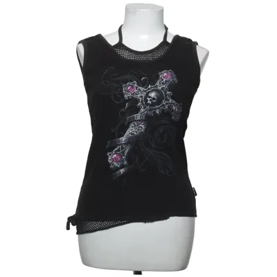Tank Top (Black, Pink) from Spiraldirect