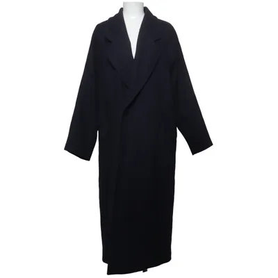 Coat (Blue) from Jensen Coat Polyamide, Wool