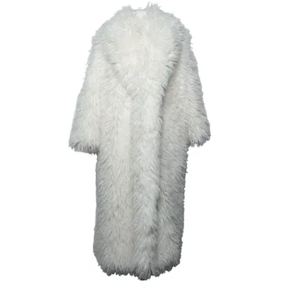 Winter coat (White) from Lumina Polyester