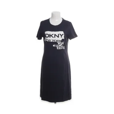 Jurk (Blauw) van DKNY Katoen, Elastaan