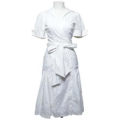Wrap dress (White) from Diane von Furstenberg Cotton, Elastane, Polyamide