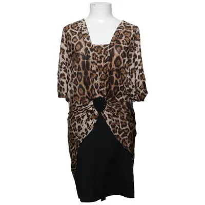 Dress (Black, Brown, Multicolored) from TrulyMine Elastane, Polyester, Viscose
