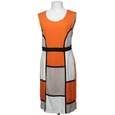Dress (Orange, White, Gray) from Mongul Elastane, Polyamide, Viscose