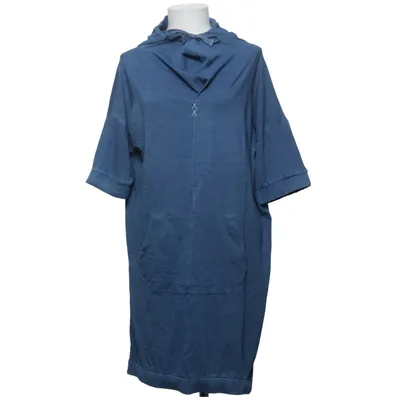 Capuchon jurk (Blauw) van House of Lola Katoen, Elastaan