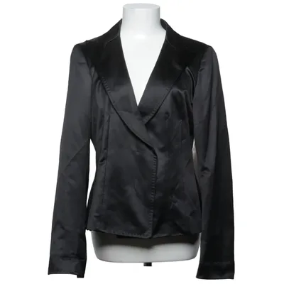 Blazer (Zwart) van MaxMara Katoen, Polyester