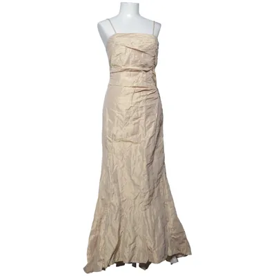 Aftonklänning (Beige) från Angie Acetat, Metallfiber, Polyester