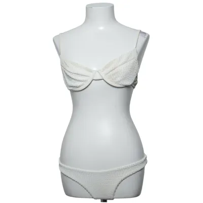 Bikini (Vit) från Shein Elastan, Polyester
