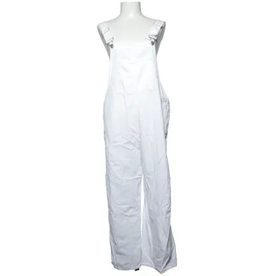 Latzhose (Weiß) von Pull & Bear Baumwolle