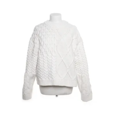 Sweater (White) from H&M Acrylic, Polyester, Wool