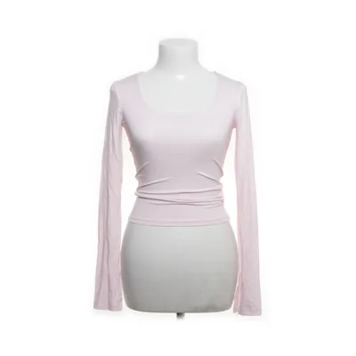 Long sleeve T-shirt (Pink) from Gina Tricot Elastane, Viscose