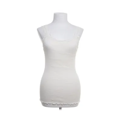 Tanktop (Wit) van Rosemunde Zijde, Katoen, Polyamide, Elastaan