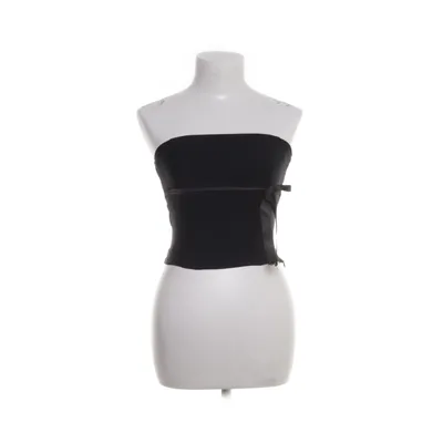 Tube top (Zwart) van Motel Viscose, Nylon, Elastaan