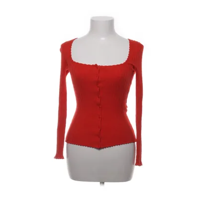 Kofta (Röd) från Sézane Polyester, Viskos