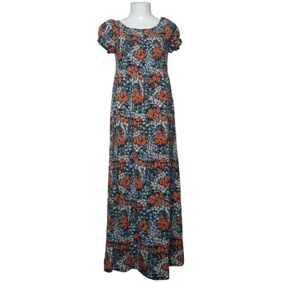Maxi dress (Blue, Multicolored) from Comeng Viscose