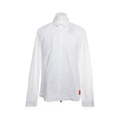 Shirt (Wit) van Hugo Katoen, Elastaan