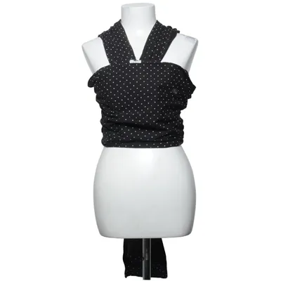 Bärsjal (Svart, Vit) från Coracor Elastan, Ekologisk bomull