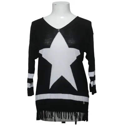 Trui (Zwart, Wit) van Mou Acryl, Viscose