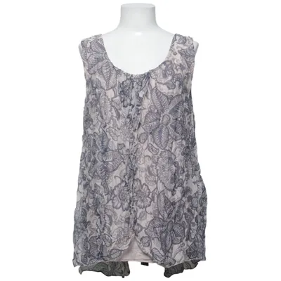 Débardeur (Bleu, Beige) de Elitzia Élasthane, Soie, Viscose
