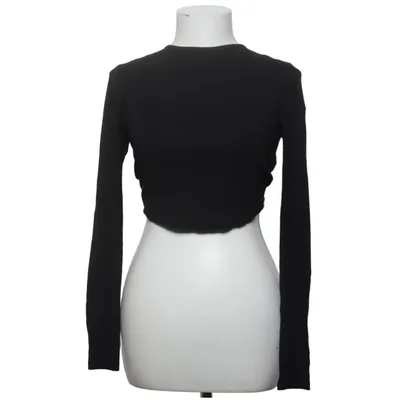 Crop top (Noir) de NA-KD Reborn Élasthane, Viscose