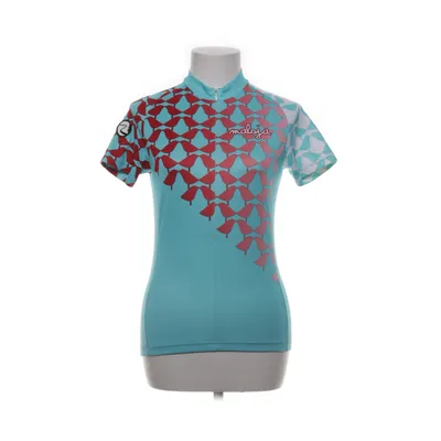 Bicycle shirt (Turquoise, Red, White) from Maloja Polyester