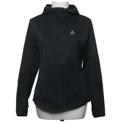 Hoodie (Black) from Odlo Elastane, Polyester
