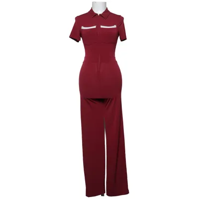 Jumpsuit (Red) from Peachy Den Elastane, Polyester