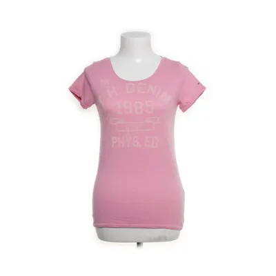 T-shirt (Rosa) från Hilfiger Denim Bomull, Polyester