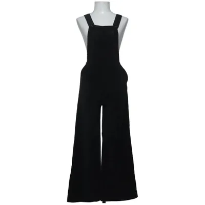 Hängselbyxor (Svart) från Urban Outfitters Elastan, Polyester