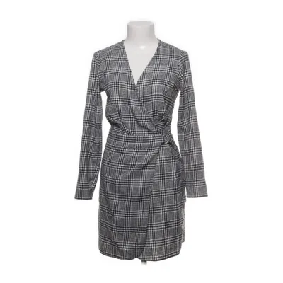 Omlottklänning (Svart, Vit) från Miss Selfridge Elastan, Polyester, Viskos
