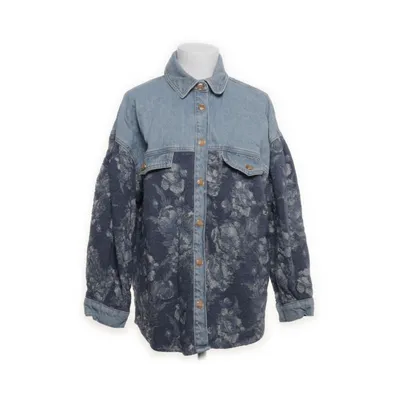 Spijkerjas (Blauw, Meerkleurig) van Zara Katoen