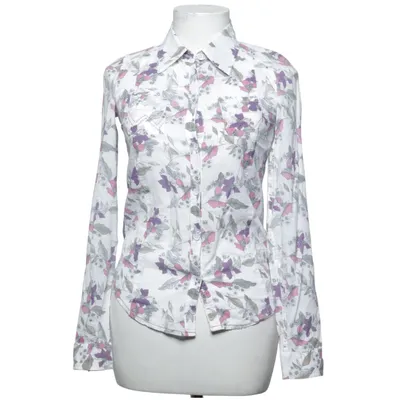 Blouse (White, Multicolored) from Wrangler Cotton