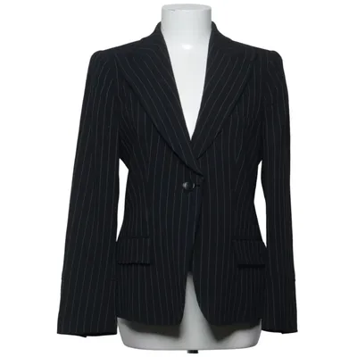 Blazer (Sort) fra Armani Collezioni Elastan, Polyester, Uld