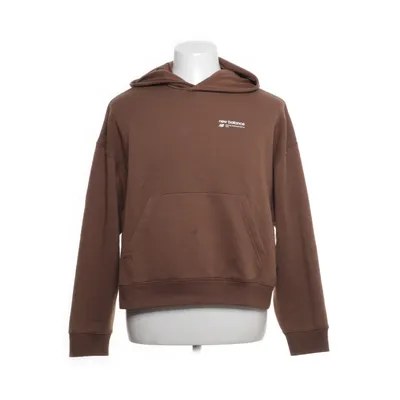 Capuchon sweater (Bruin) van New Balance Katoen, Elastaan, Polyester