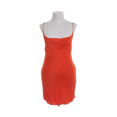 Robe (Rouge) de Zara Viscose, Polyester