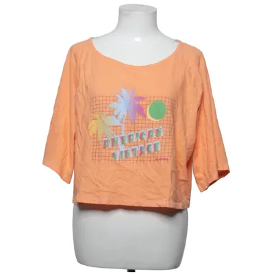 T-shirt (Orange) fra American Vintage Bomuld, Linned