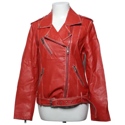 Bikerjacka (Röd) från Pepe Jeans Polyester, Polyuretan, Viskos