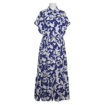 Jurk (Blauw, Wit) van H&M Katoen, Viscose