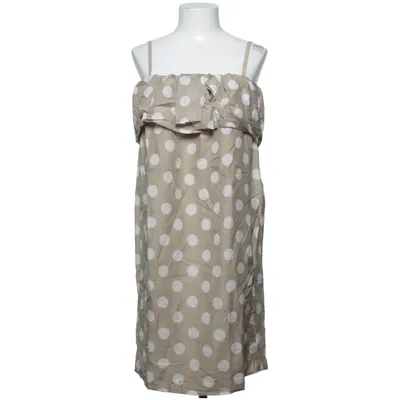 Klänning (Beige, Vit) från Capasca Tencel