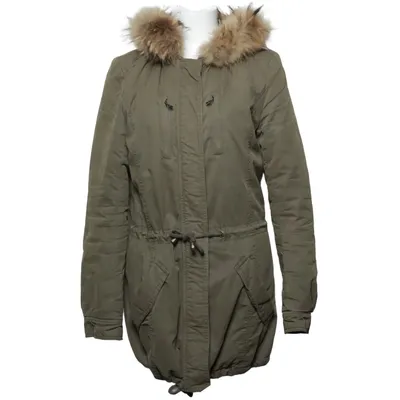 Parka (Vert) de IQ+ Berlin Acétate, Coton, Polyamide, Polyester