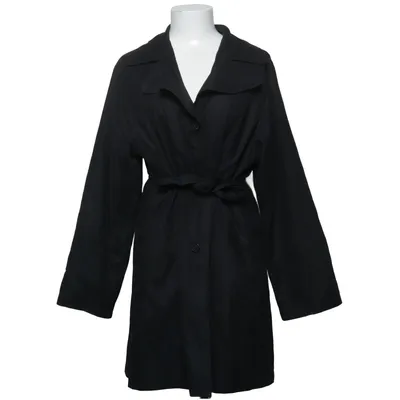 Trench-coat (Noir) de Woman Collection Polyester