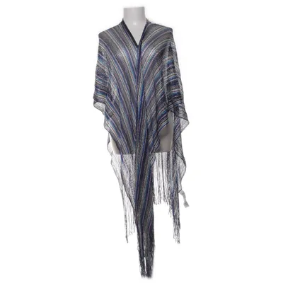 Poncho (Blue, Multicolored) from OVS