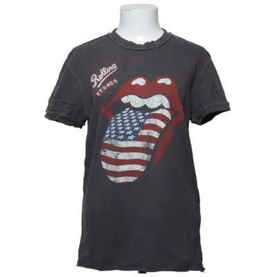 T-shirt (Grå, Röd, Vit) från Amplified Vintage Bomull