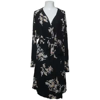 Wrap dress (Black, Multicolored) from Indiska Viscose