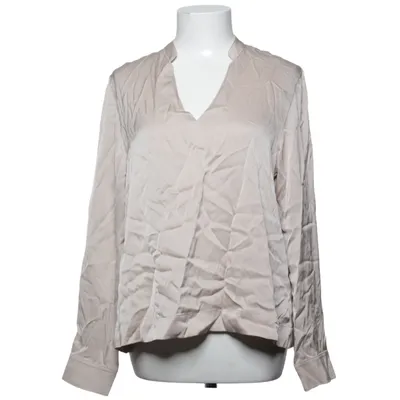 Bluse (Beige) fra Ahlvar Gallery Elastan, Silke