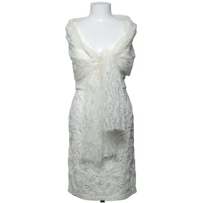 Cocktail dress (White) from Niente Polyester
