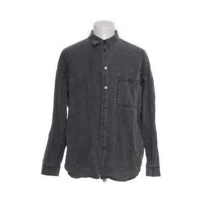 Denim blouse (Grijs) van Samsøe & Samsøe Katoen