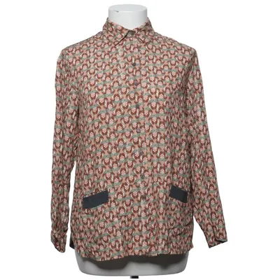 Chemise (Beige, Multicolore) de Guitare Élasthane, Polyester, Viscose