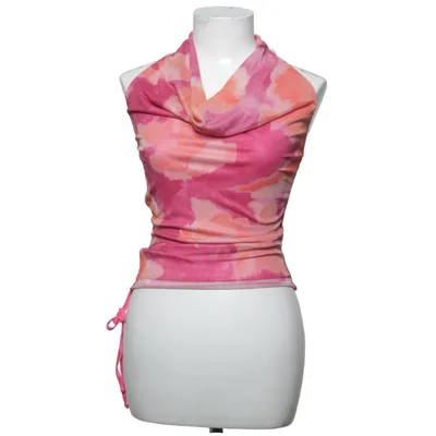 Halter neck top (Pink, Orange, Multicolored) from Aveloria Elastane, Polyester